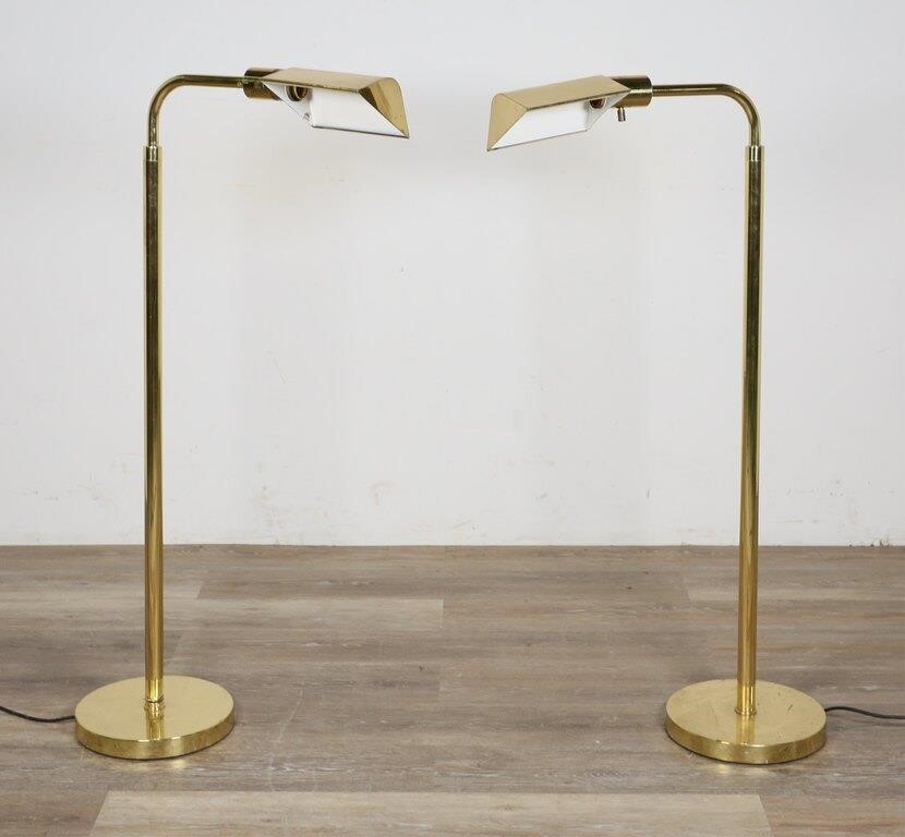 Appraisal: Pair of JPF Mendizabal Mid Century Modern floor lamps Argentinean