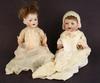 Appraisal: DOLL - Lot of two bisque head dolls The first