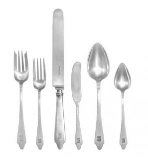 Appraisal: An American Silver Flatware Service Tiffany Co New York NY