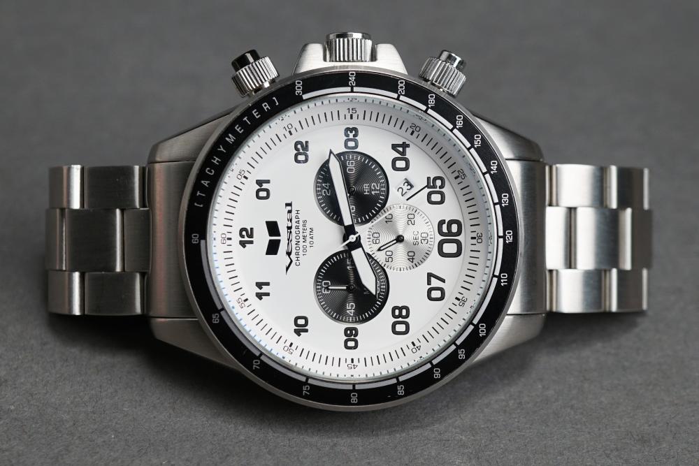 Appraisal: Vestal ZR Stainless Steel Chronograph Wristwatch D mm