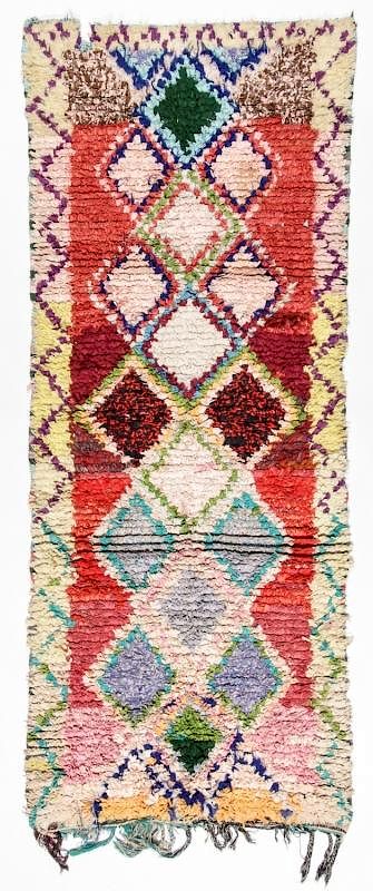 Appraisal: Vintage Moroccan Rug ' '' x ' '' Vintage Moroccan