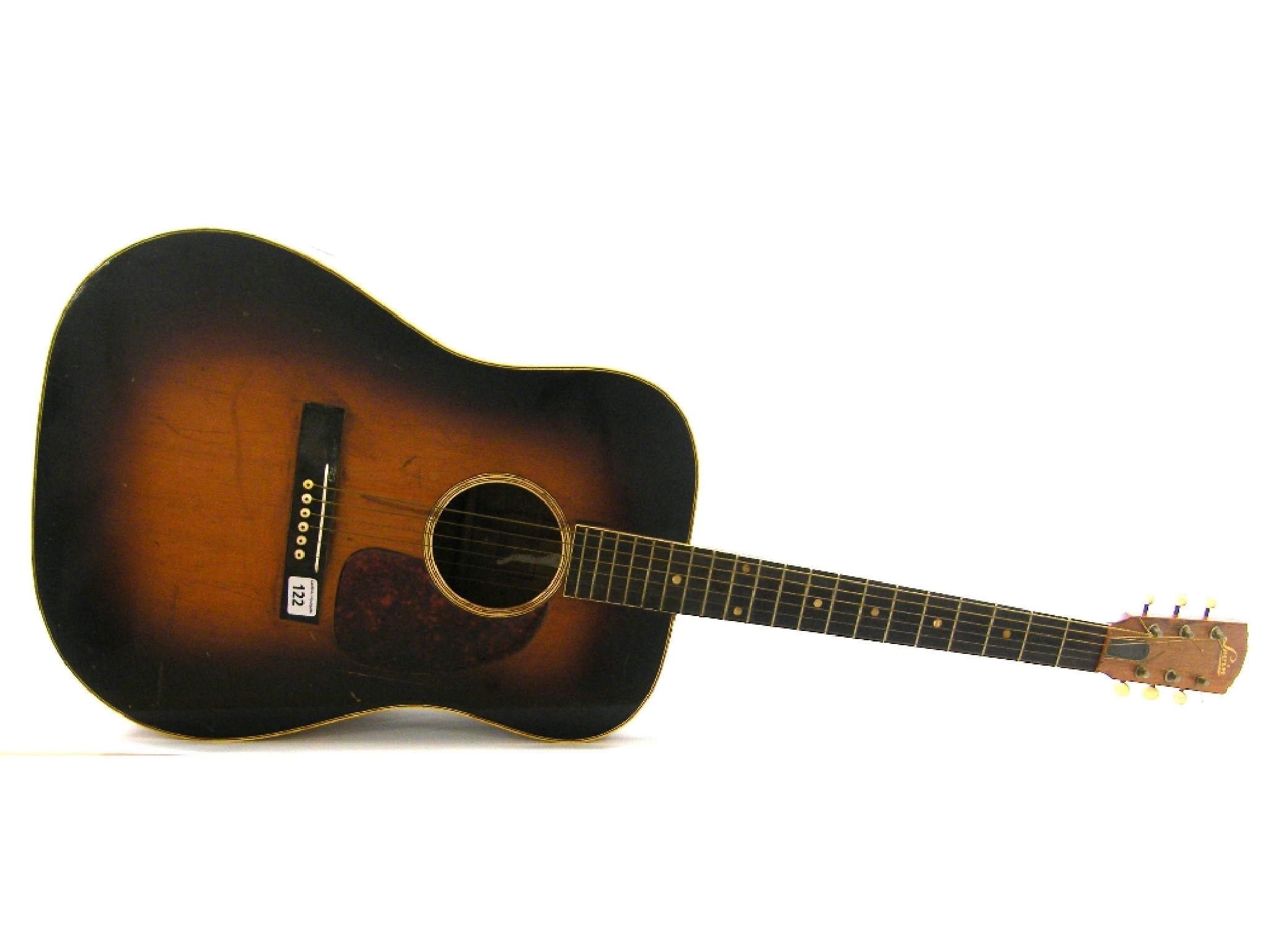 Appraisal: Levin LN- acoustic guitar circa ser no sunburst finish with