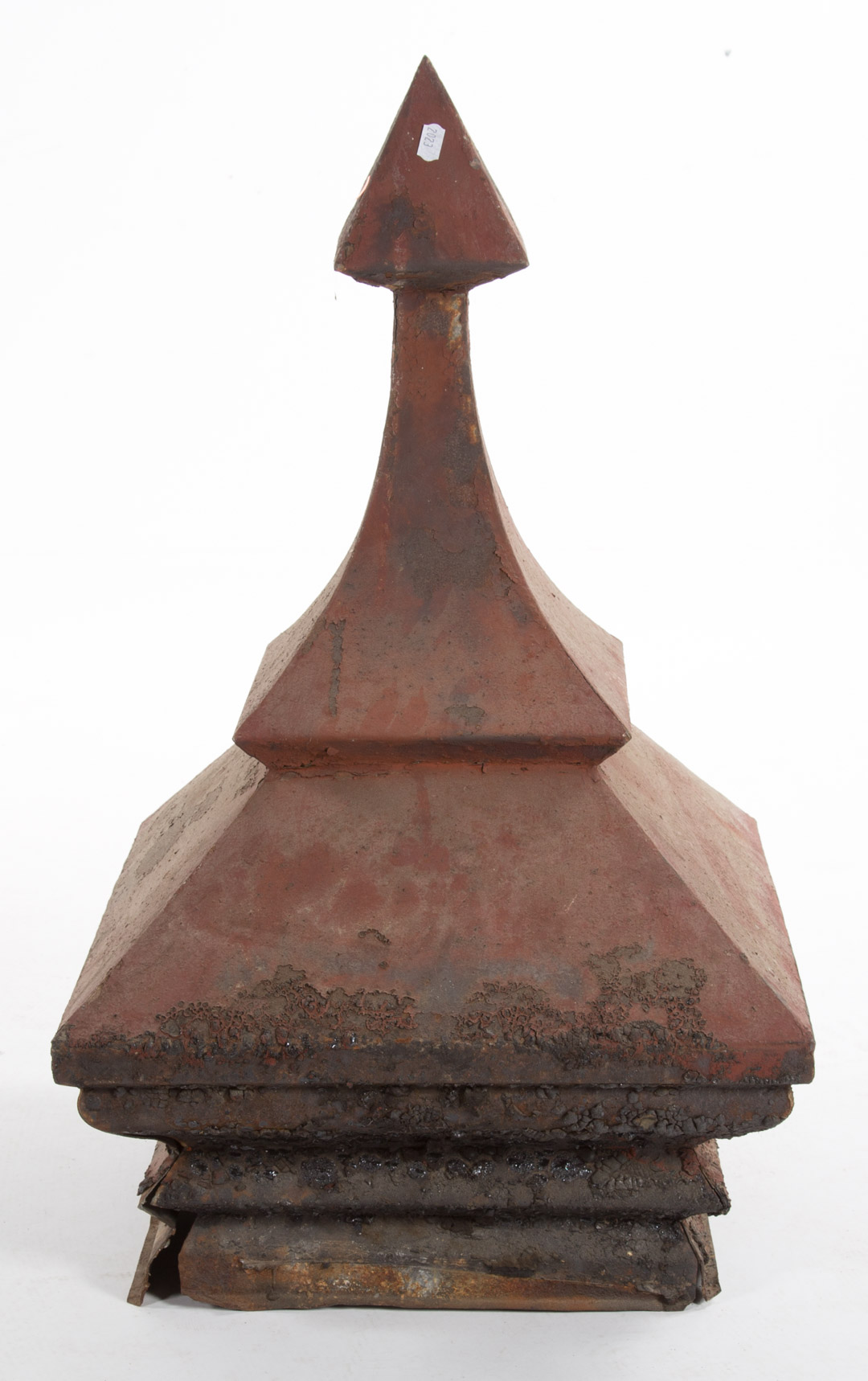 Appraisal: Tin roof spire