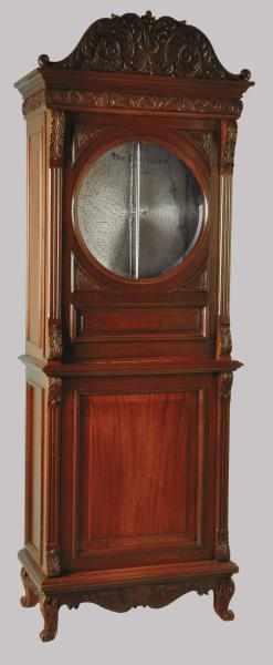 Appraisal: - Style Upright Music Box With discs All original Great