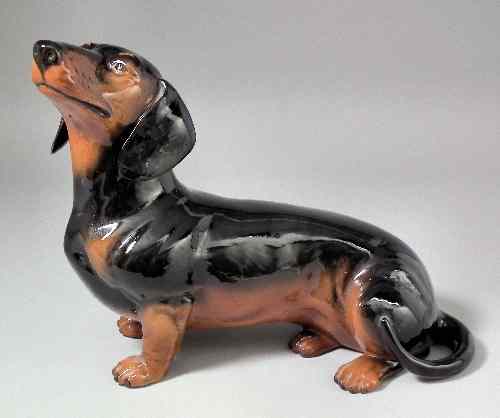 Appraisal: A Beswick pottery figure of a Dachshund ins long unmarked