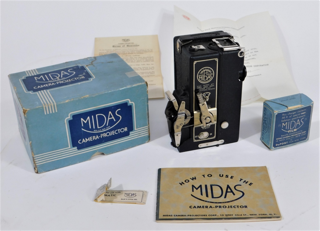 Appraisal: MIDAS - MM FILM CAMERA AND PROJECTOR Midas - mm