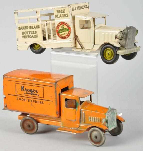 Appraisal: Lot of Pressed Steel Metalcraft Truck Toys American Includes one