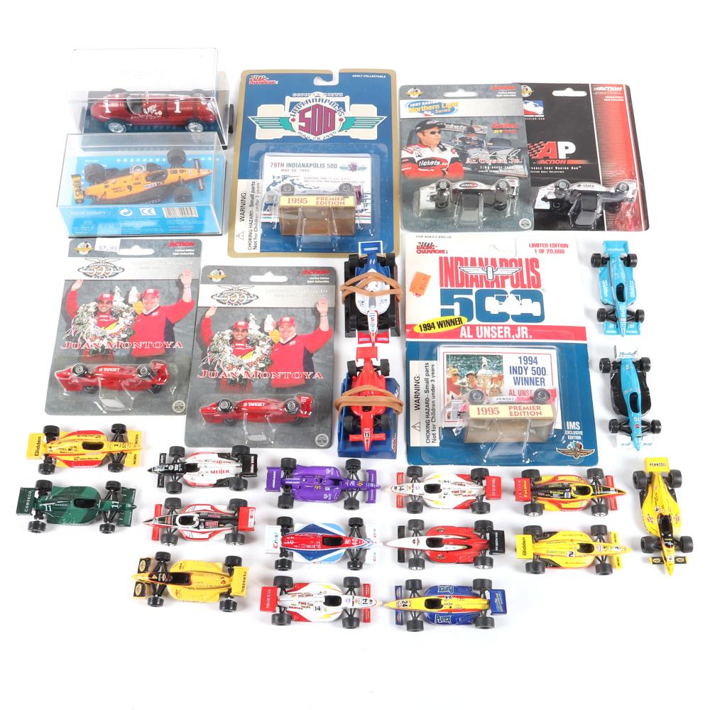 Appraisal: INDY CAR SCALE DIECAST CARS Indy Car Scale Diecast Cars