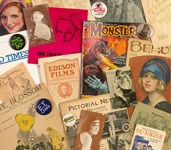 Appraisal: A gigantic archive of Hollywood-related paper ephemera and memorabilia s-