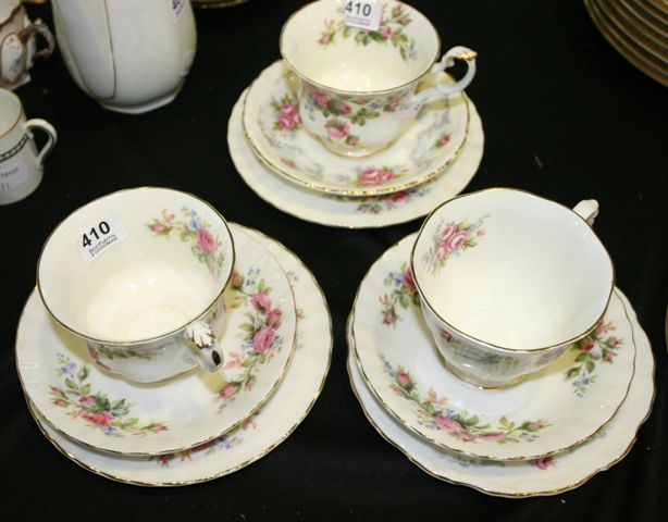 Appraisal: Three Royal Albert trios