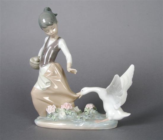 Appraisal: A Lladro Figural Group Height inches