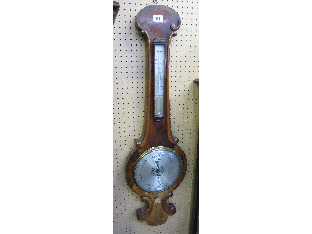 Appraisal: Mahogany cased barometer