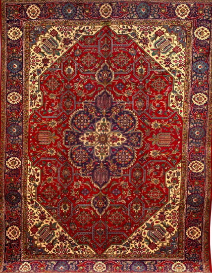 Appraisal: Tabriz Carpet ' x '