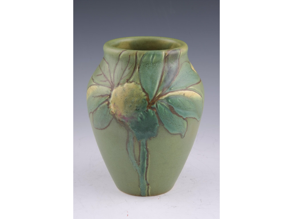 Appraisal: Rookwood Art Pottery Vase Z matte glaze marked DZ artist