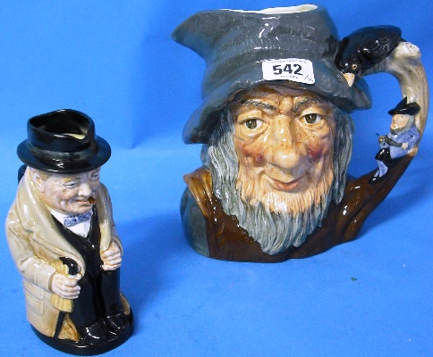 Appraisal: Royal Doulton large Character Jug Rip Van Winkle D and