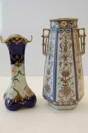 Appraisal: TWO JAPANESE VASES