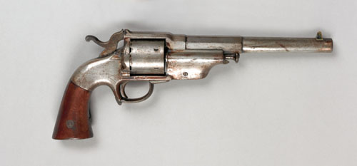 Appraisal: Allen Wheelock center hammer lipfire army caliber revolver with patent