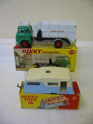 Appraisal: Refuse Wagon and Four Berth Caravan boxed G