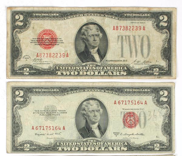 Appraisal: Five Red Seal Notes Series of A C A B