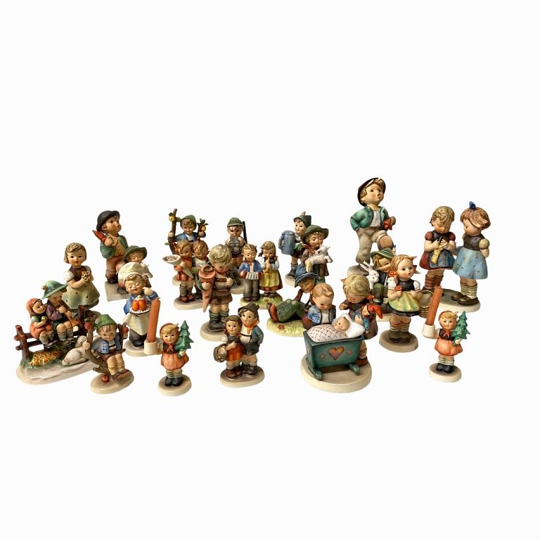 Appraisal: Collection of Hummel Children Figurines Collection of Hummel Children Figurines