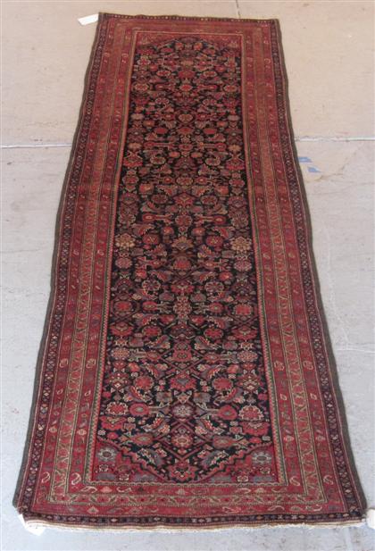 Appraisal: Malayer long rug west persia circa