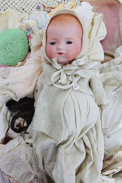 Appraisal: AN ARMANDE MARSEILLE GERMAN BISQUE HEADED DOLL stamped to the