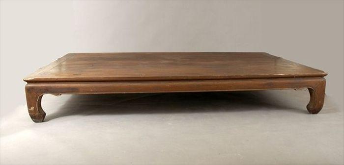 Appraisal: Chinese Hardwood Low Table x x in Provenance Property from