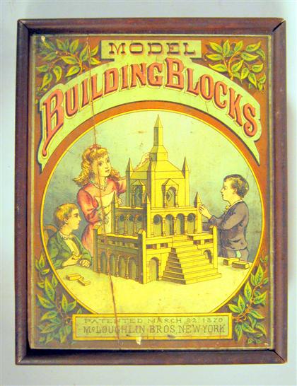 Appraisal: Lot Children's Architectural Building Blocks Model Building Blocks New York