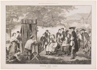 Appraisal: Losch C Punch and Judy Illustrated London News Engraving included