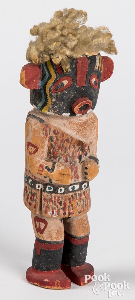 Appraisal: Hopi Indian painted kachina doll Hopi Indian painted kachina doll