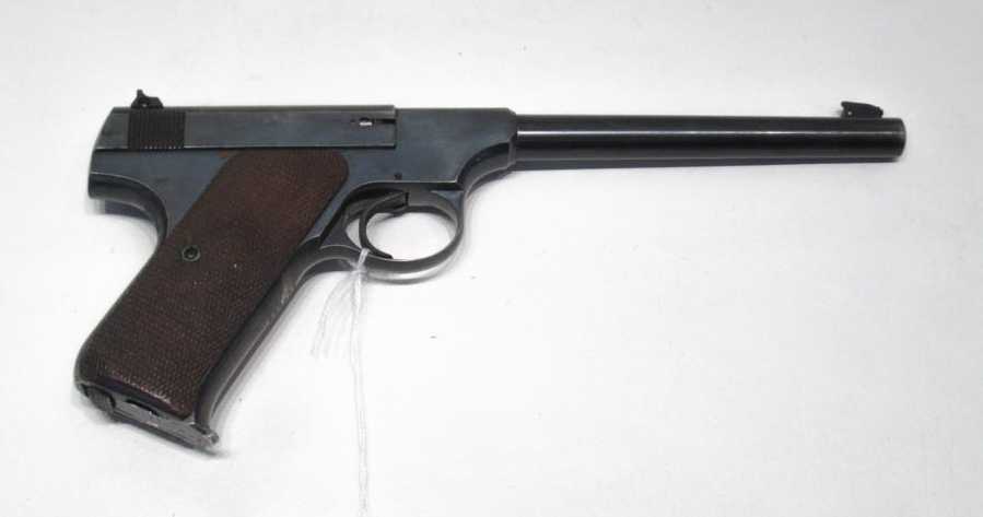 Appraisal: COLT WOODSMAN SEMI AUTOMATIC PISTOL first series target model lr