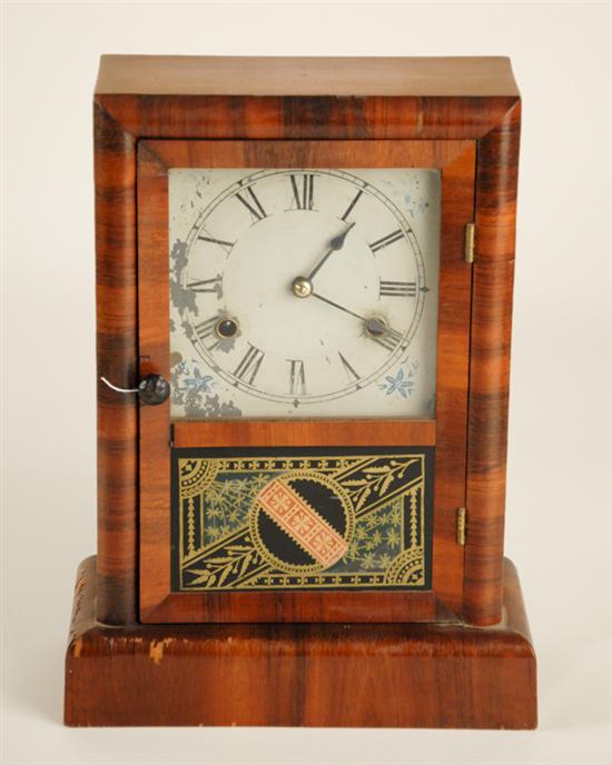 Appraisal: A New Haven Clock Co Mantle Clock with mahogany and