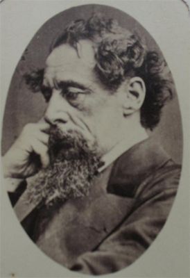 Appraisal: Victorian cabinet photograph album of c portraits including Charles Dickens