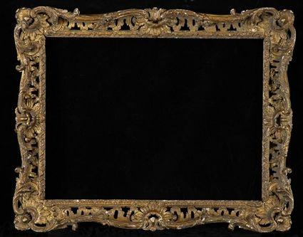 Appraisal: TH C ROCOCO GILTWOOD FRAME x in x in sight