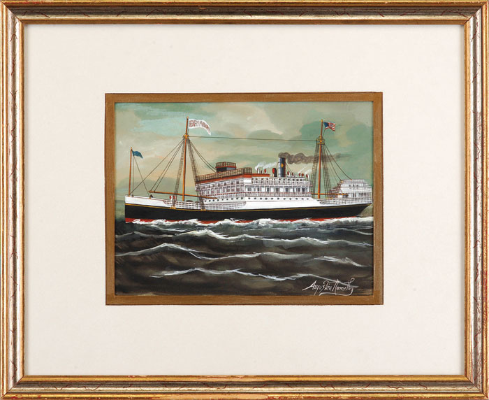 Appraisal: AUGUSTINA NEMETHY AMERICAN CONTEMPORARY THE AMERICAN STEAMSHIP quot HENRY MALLORY