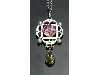 Appraisal: SUFFRAGETTE JEWELLERY A PERIDOT PINK SAPPHIRE CULTURED PEARL GOLD AND