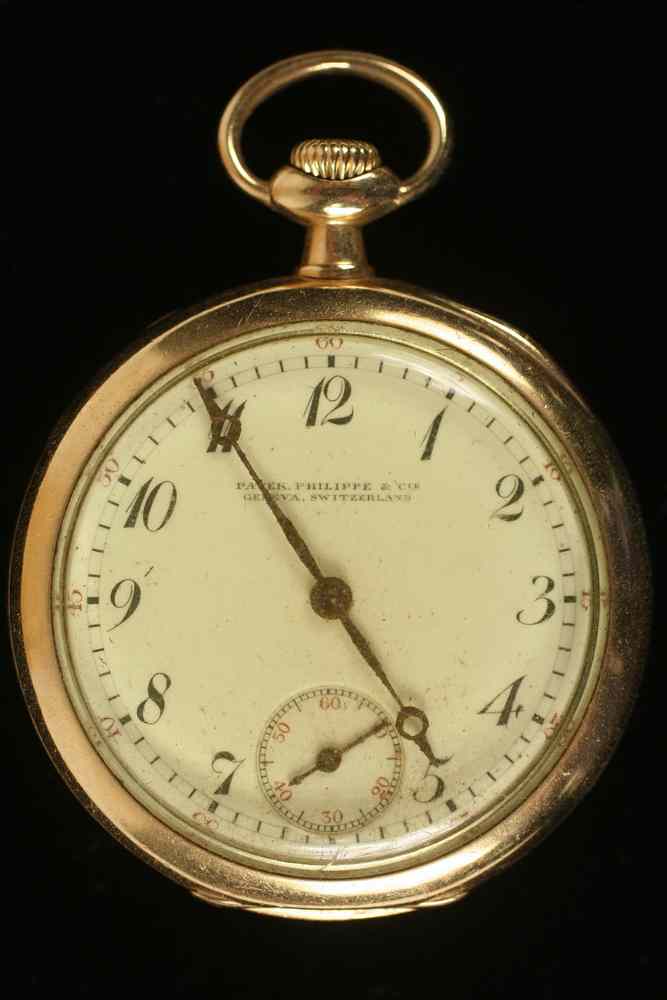 Appraisal: PATEK PHILIPPE POCKET WATCH - Patek Philippe K Gold Cased