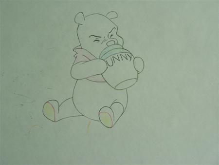 Appraisal: Walt Disney Studio Winnie the Pooh and the honey-pot pencil