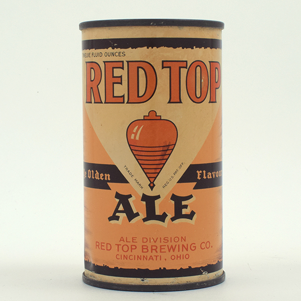 Appraisal: Red Top Ale Opening Instruction Flat Top RARE - Reference