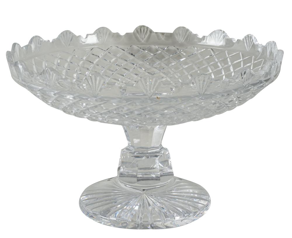 Appraisal: WATERFORD CRYSTAL CENTERPIECEsigned to side of base Condition surface scratches