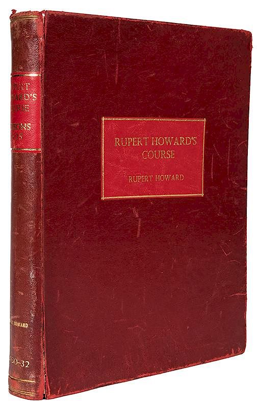 Appraisal: The Rupert Howard Course in Magic Lessons Howard Rupert The