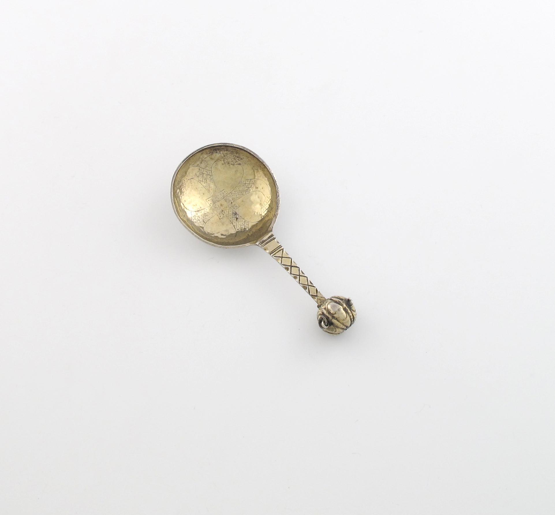 Appraisal: An th century Danish silver spoon