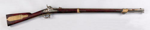 Appraisal: Harpers Ferry percussion rifle Mississippi Rifle model caliber with brass