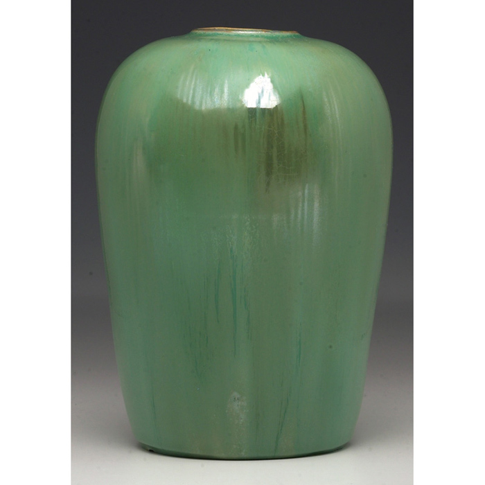 Appraisal: Fulper vase large tapering form covered with a very nice