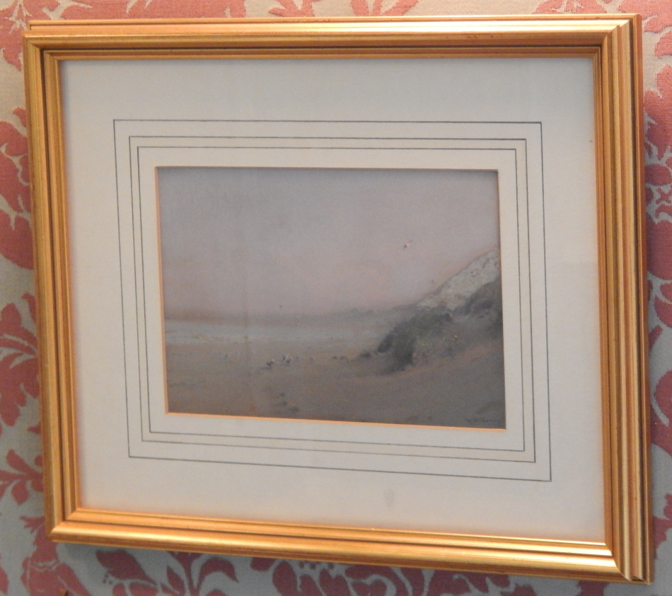 Appraisal: William Bartol Thomas - Lincolnshire Coast watercolour signed and titled