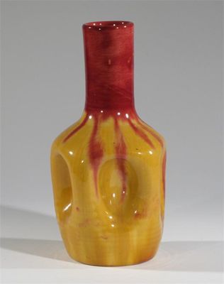 Appraisal: A Linthorpe Pottery vase designed by Dr Christopher Dresser shouldered