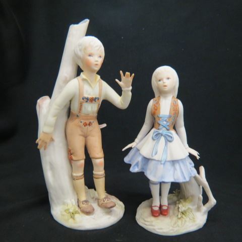 Appraisal: Cybis Porcelain Figurines Hanzel Gretel