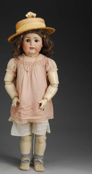 Appraisal: Large Kestner Character Doll Description Germany Ca Bisque socket head