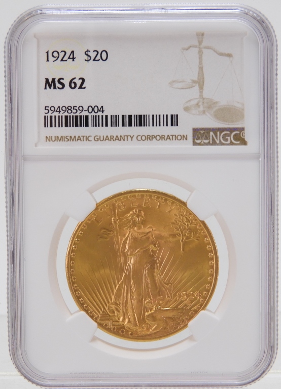 Appraisal: UNITED STATES GOLD COIN NGC MS United States United States