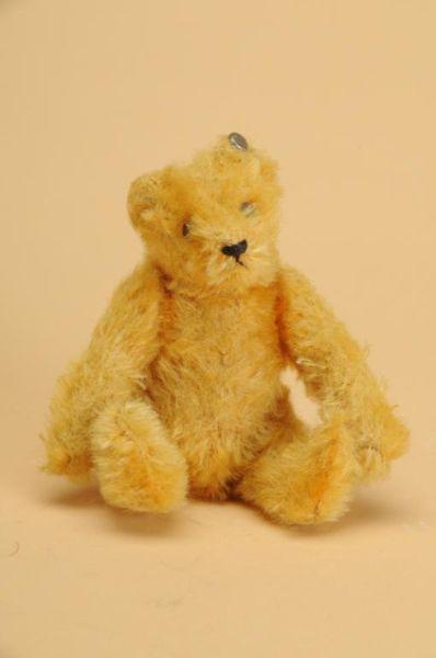 Appraisal: Golden Mohair Steiff Teddy Bear Germany ca golden mohair jointed